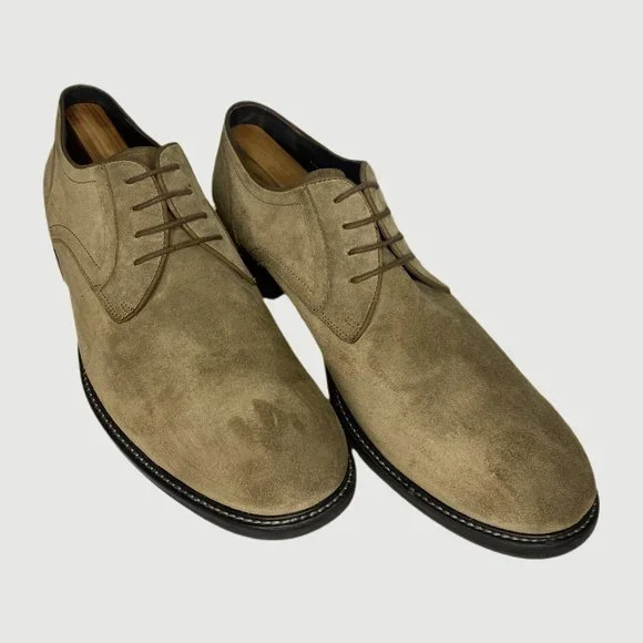John Varvatos | Shoes | John Varvatos Olive Green Suede  display picture 1